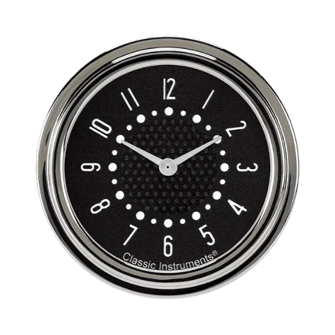 Bel Era III Matching Black 2 5_8_ Clock BET92B